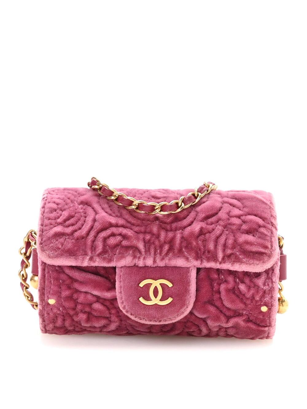 Chanel Velvet Camellia Embossed Jewel #345562C17B